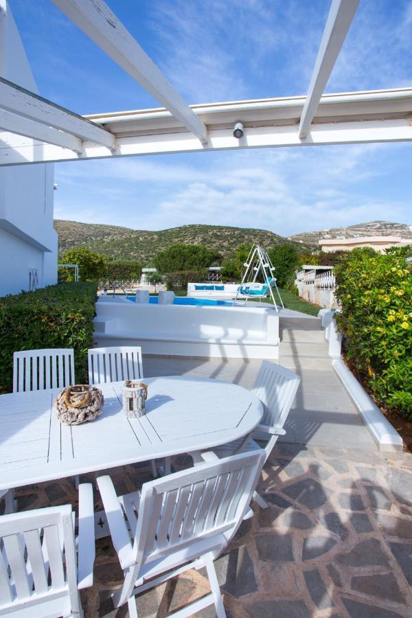 Sarwnisland Villa Lagonisi Exterior photo
